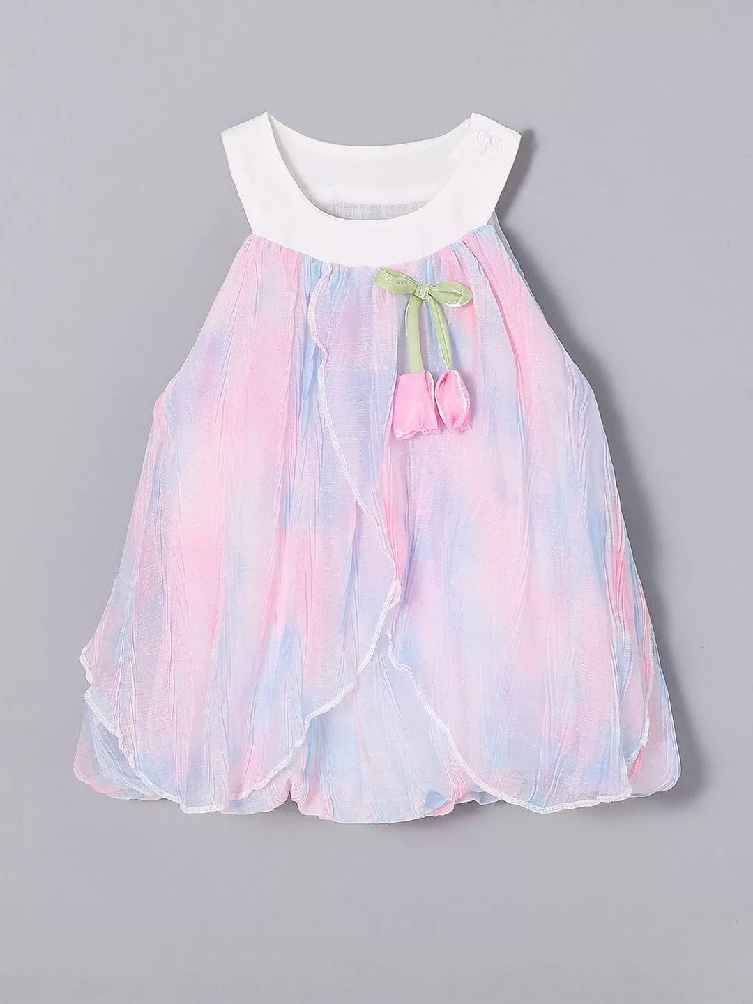 Sleeveless Pink Watercolor Magic Bodysuit