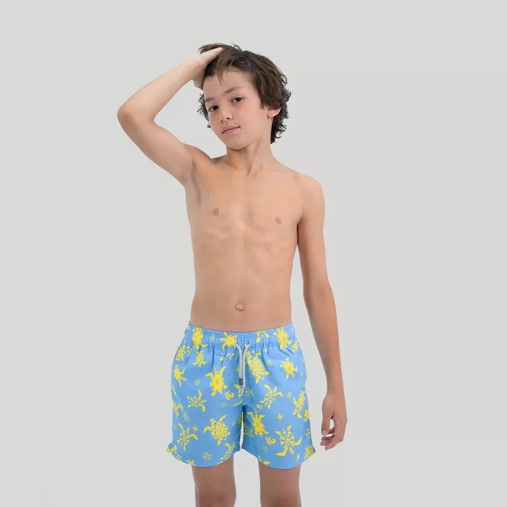Yellow Turtling Boy